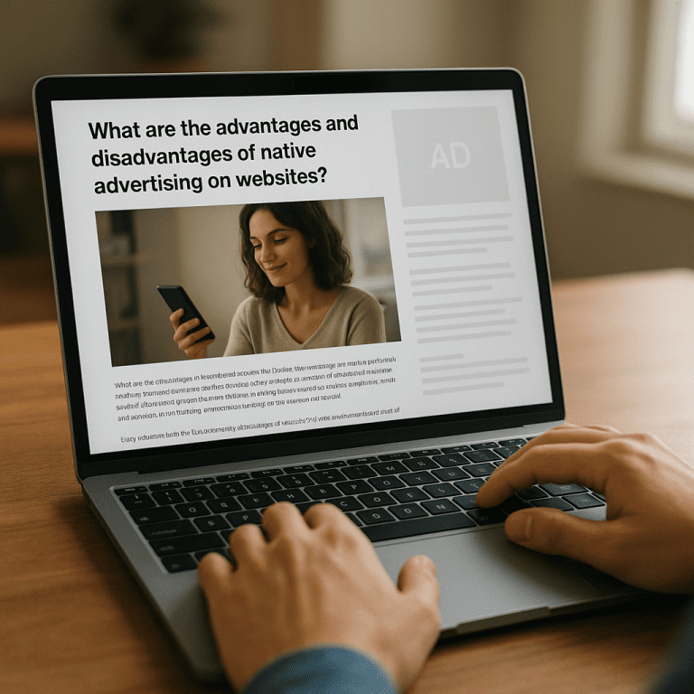 Jakie są zalety i wady reklamy natywnej na stronach internetowych?