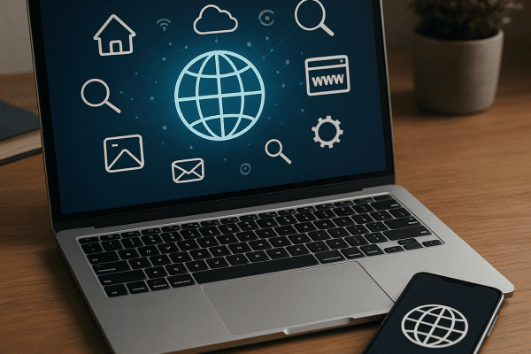 Portal o internecie i stronach WWW