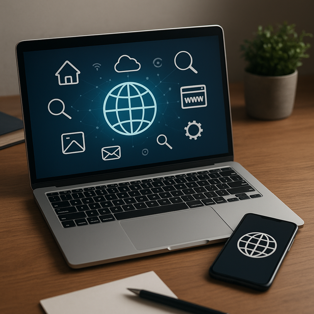 Portal o internecie i stronach WWW