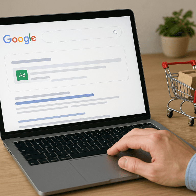 Jak wykorzystać reklamy w wyszukiwarce Google w sprzedaży online?